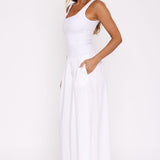 Summer Delight Maxi Dress White