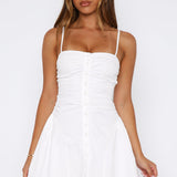 Field Day Mini Dress White