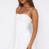 Field Day Mini Dress White