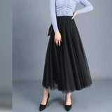 New Fashion Women Boho Double Layer Long Maxi Dress