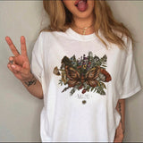 Summer 90s T-shirt Cartoon Printing Women's T-shirt