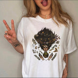 Summer 90s T-shirt Cartoon Printing Women's T-shirt