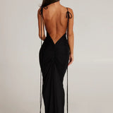 Astrid - Backless Maxi Dress