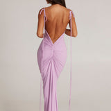 Astrid - Backless Maxi Dress