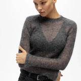 Perspective Elegant Soft O Neck Sweater