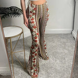 2025 Bohemian Bell-bottomed Casual Pants