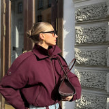 Buttoned Short Street Jacket