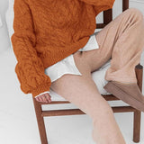 Vintage Chunky Knit Cable Sweater