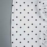 Sexy Polka Dot Cami Fitted Skirt Set