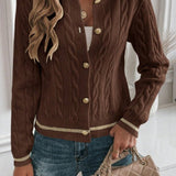 Elegant French Style Knit Sweater