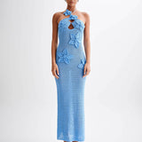 Kyla Floral Crochet Maxi Dress