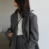 Loose Long Sleeve Office Blazer