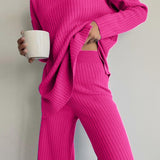 Chic High Neck Knit Sweater
