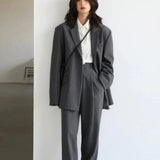 Loose Long Sleeve Office Blazer