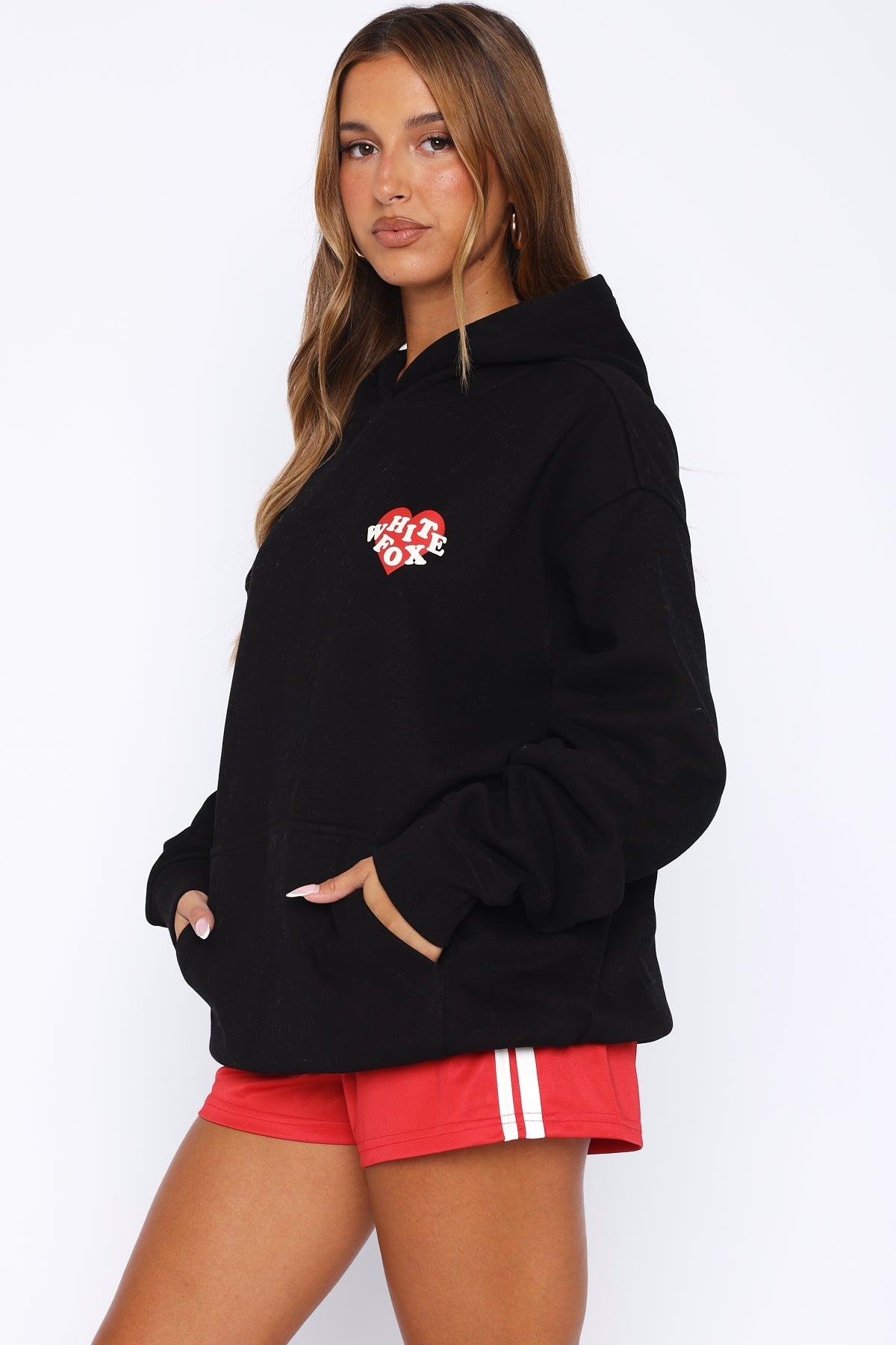 We Don't Talk Anymore Oversized Hoodie Black