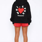 We Don't Talk Anymore Oversized Hoodie Black