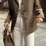 Slim Wool Coat Blazer