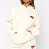 11th Street Sweet Kisses Oversized Hoodie Cake Batter