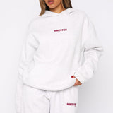 11th Street New York Or Nowhere Oversized Hoodie Berry Blast