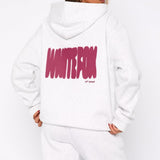 11th Street New York Or Nowhere Oversized Hoodie Berry Blast