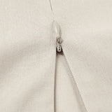 Khaki Linen Cotton Cami Loose Office Maxi Dress