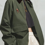 Corduroy Patchwork Hunting Jacket