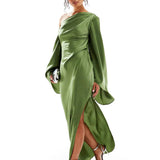 Enya | One-Shoulder Maxi Dress