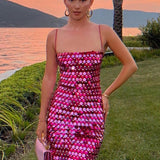 Jocelyn - Sizzling Sequins Midi Dress