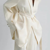 Solid Color Elegant Blazer