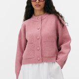 Fashionable Knit Cardigan Sweater