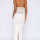 All My Love Maxi Dress White