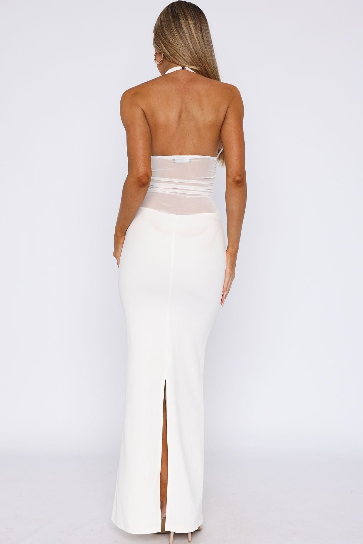 All My Love Maxi Dress White