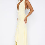 Grande Dame Maxi Dress Lemon