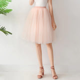 2025 Women Denim Workwear Skirt Draw Pleat Casual Fashion Elastic Waist Skirt