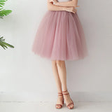 2025 Women Denim Workwear Skirt Draw Pleat Casual Fashion Elastic Waist Skirt