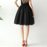 2025 Women Denim Workwear Skirt Draw Pleat Casual Fashion Elastic Waist Skirt