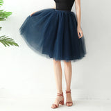 2025 Women Denim Workwear Skirt Draw Pleat Casual Fashion Elastic Waist Skirt