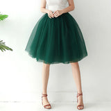 2025 Women Denim Workwear Skirt Draw Pleat Casual Fashion Elastic Waist Skirt