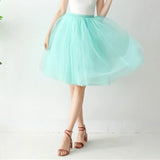 2025 Women Denim Workwear Skirt Draw Pleat Casual Fashion Elastic Waist Skirt