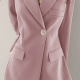 Elegant Pocket Office Blazer