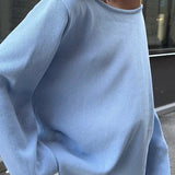 Loose Fit Backless Sweater