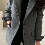 Versatile Wool Casual Blazer