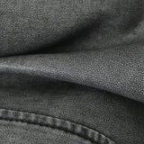 Washed PU Moto Biker Jacket