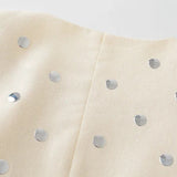 Rivet Detail Casual V-Neck Blazer