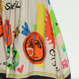Dasha Dress ORANGE MULTI