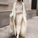 Ivory Hold Me Close Shawl Collar Cardigan