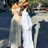 Ethereal Cascade Gown - White Angel (100% Cotton)