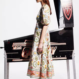 Arcade Dreams Printed Midi Dress