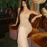 Jenna - Shimmer Fishtail Maxi Dress