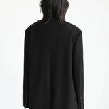 Solid Color Elegant Blazer
